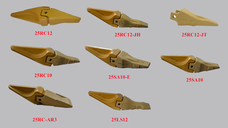 Hitachi excavator bucket teeth steel casting bucket teeth