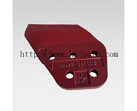 Ground engineering machinery parts 208-70-34160R(34170L) Side Cutter for Komatsu PC400 excavator