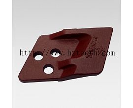 Ground engineering machinery parts 2713Y6051L/2713Y6051R Side Cutter for Daewoo DH55 excavator